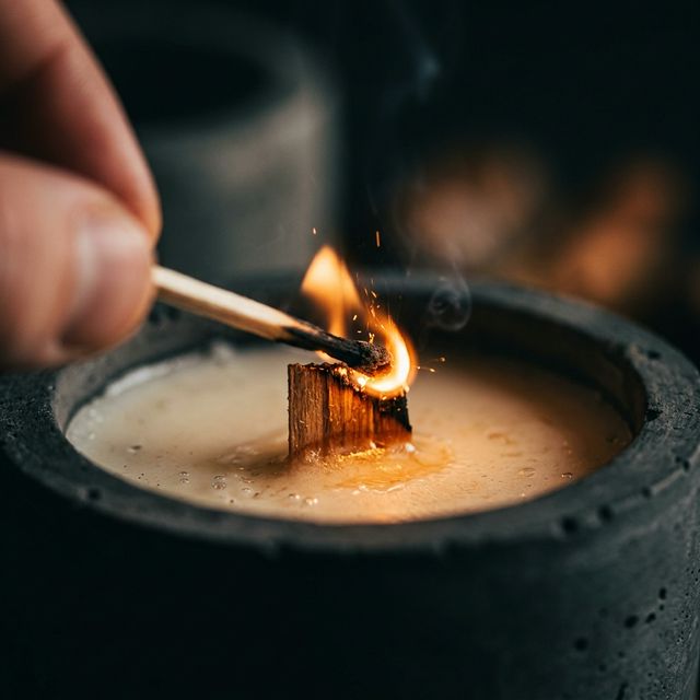 ASMR mecha de madera