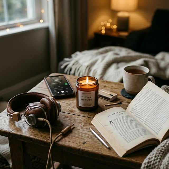 Playlist de la semana con vela